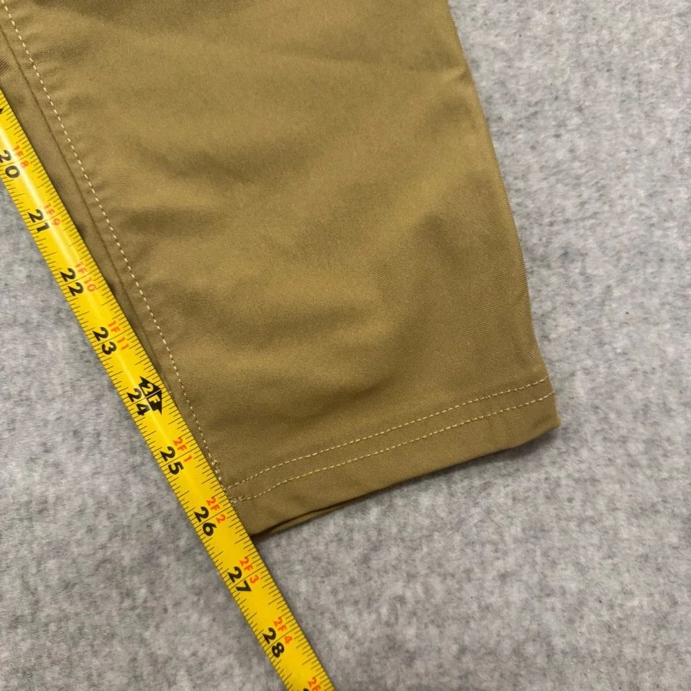 American Eagle Active Flex Khaki Tan Tapered Tech Pants Mens 29x32 Articulated
